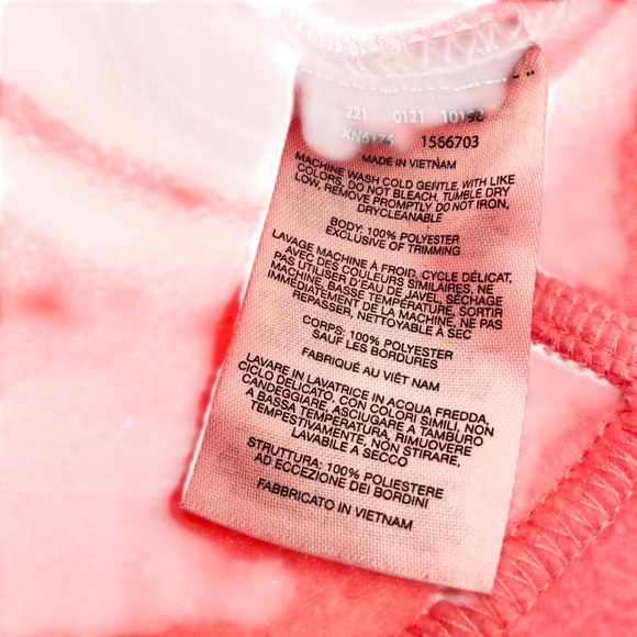 Columbia baby size 6-12 months Pink Fleece full zip Jacket - Picture 4 of 5